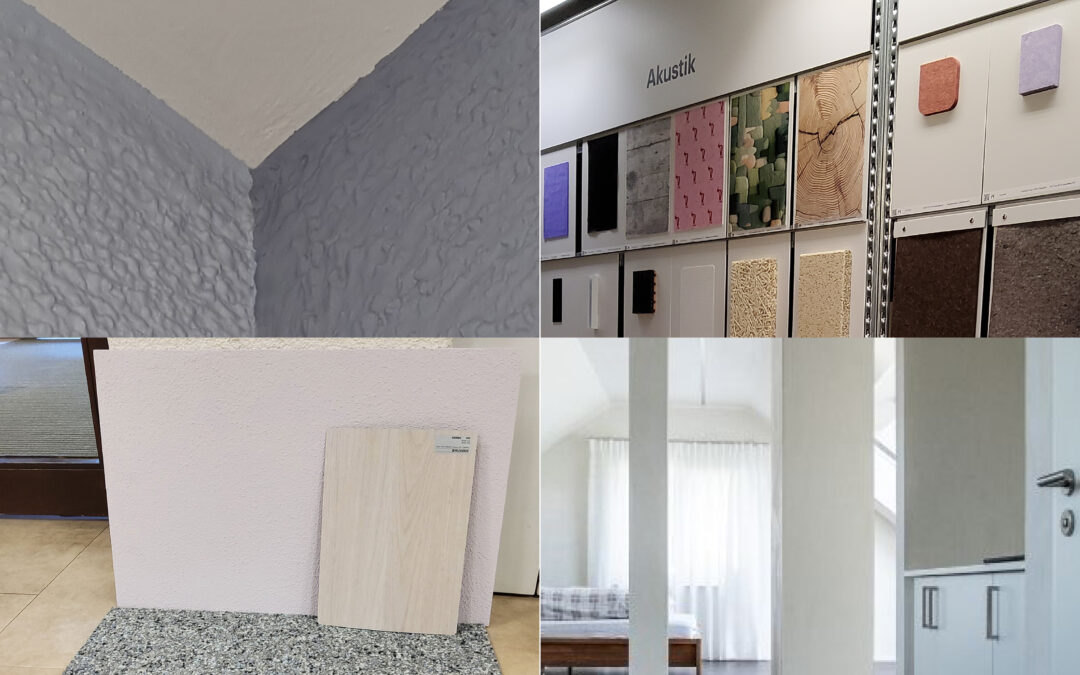 Empfohlene Aspekte zur Einflussnahme auf die Raumwirkung