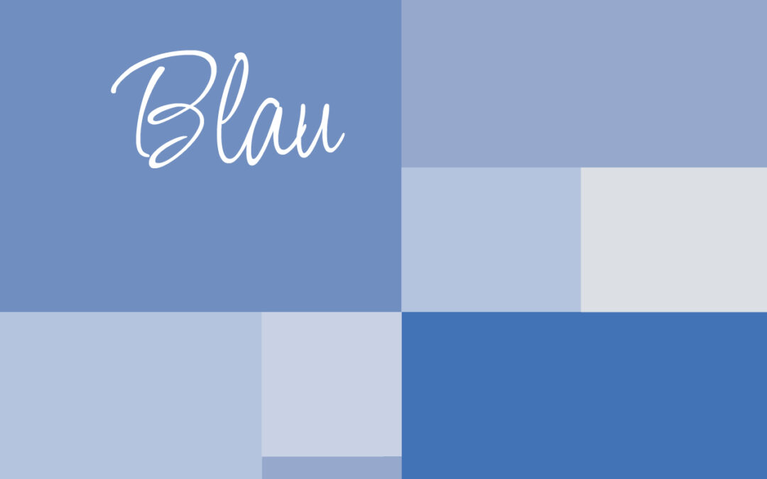 Sanftes Blau
