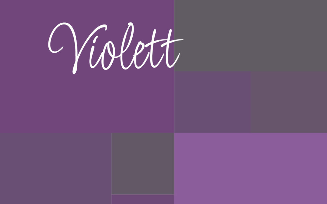 Kraeftiges Violett