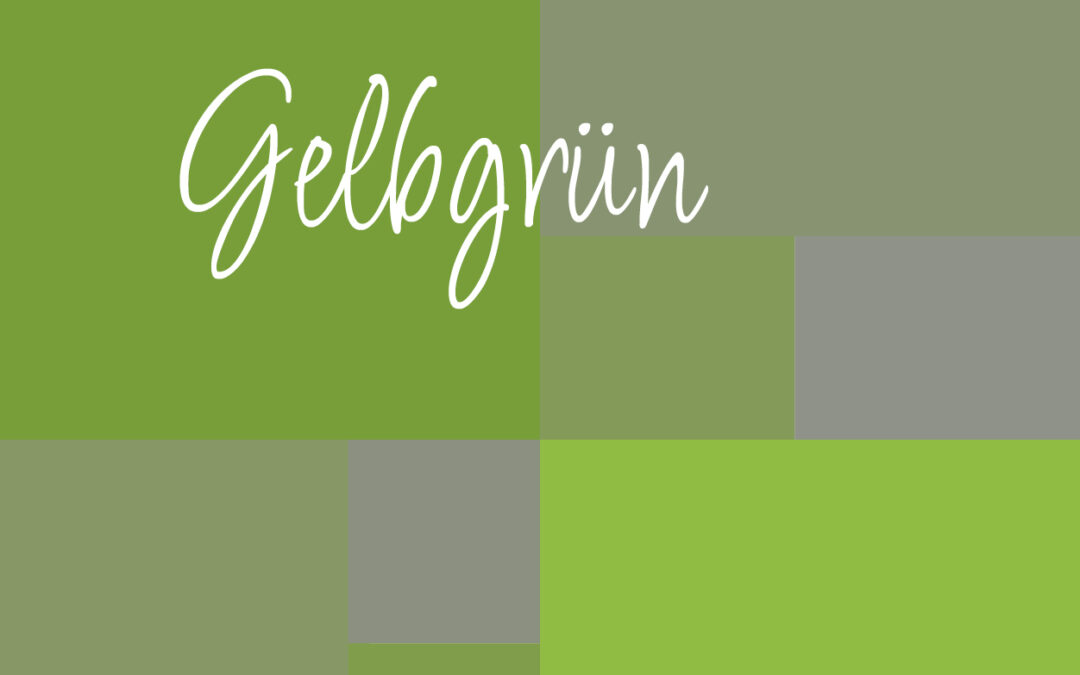 Kraeftiges Gelbgrün