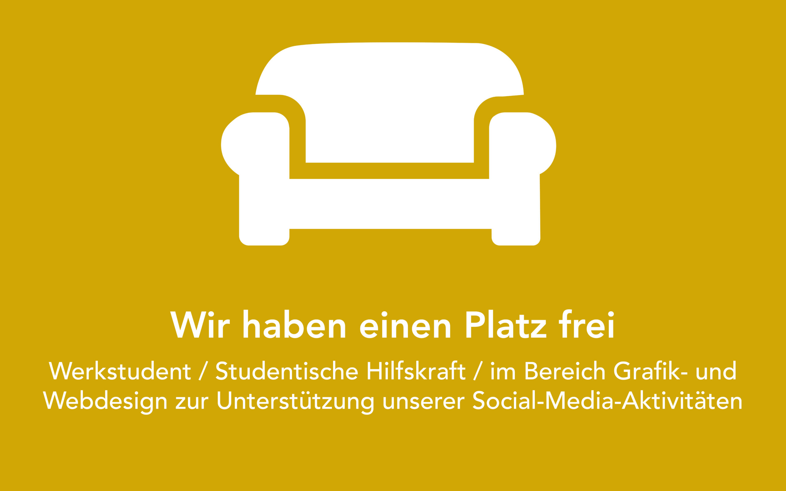 Wir suchen eine/n Grafiker/in